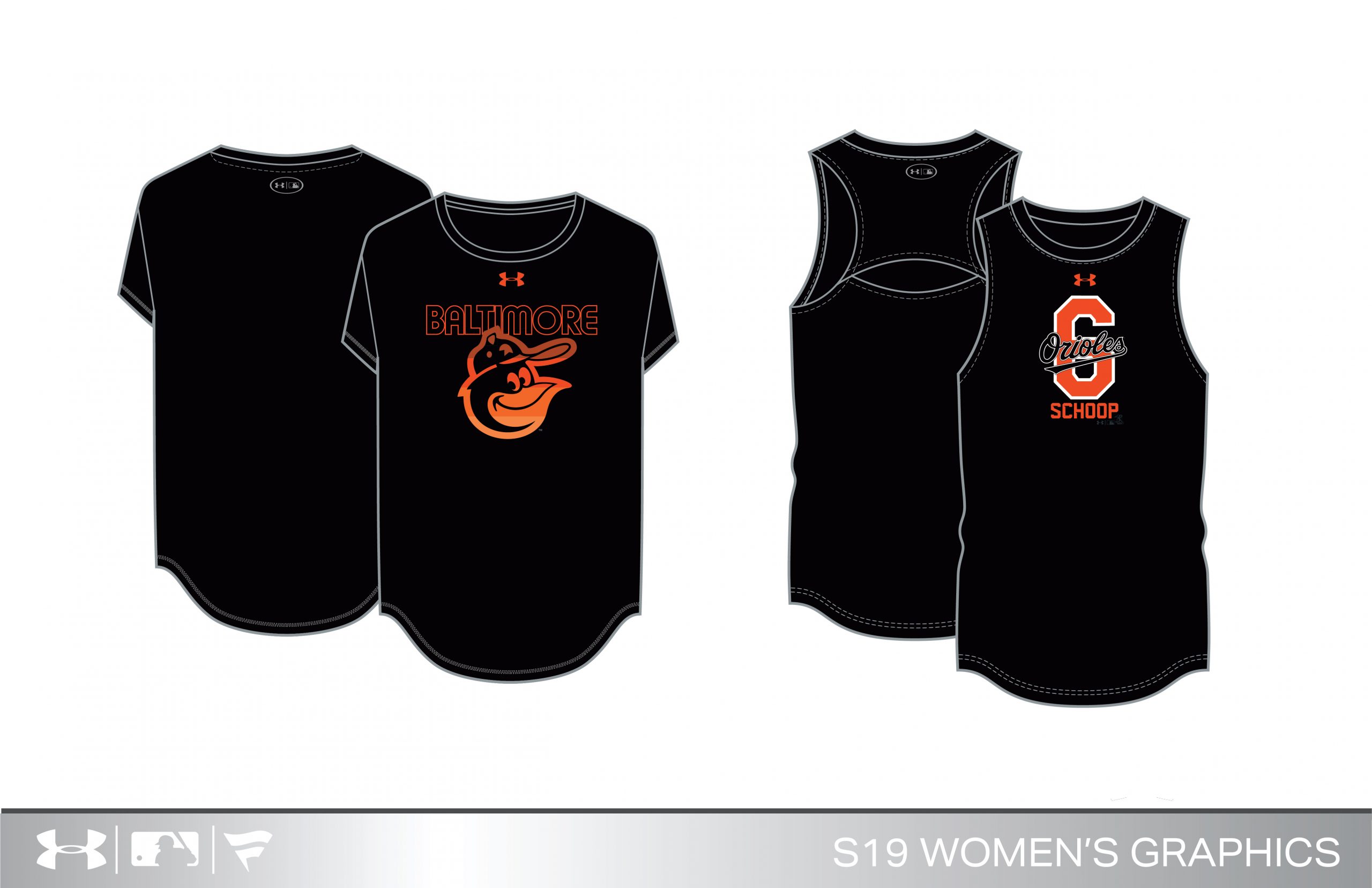 MLB UA Fan Gear Collection